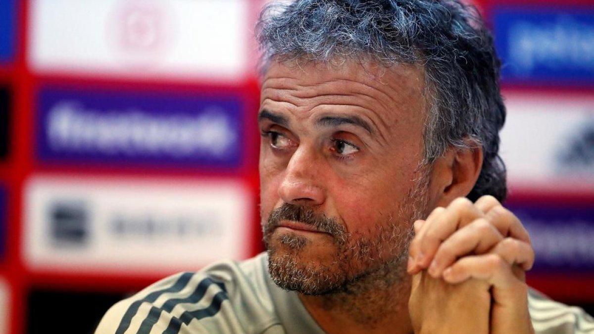 Luis Enrique Martínez, seleccionador espanyol.
