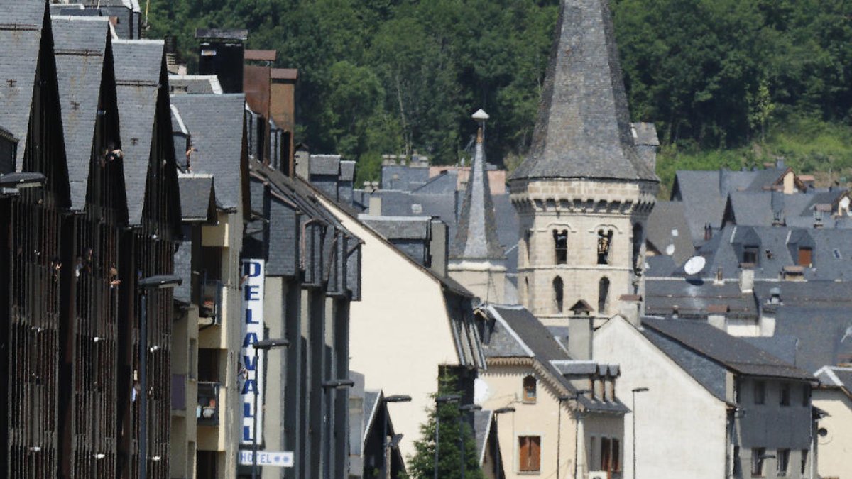 Vielha acogió la salida de una etapa en la edición del Tour 2016.
