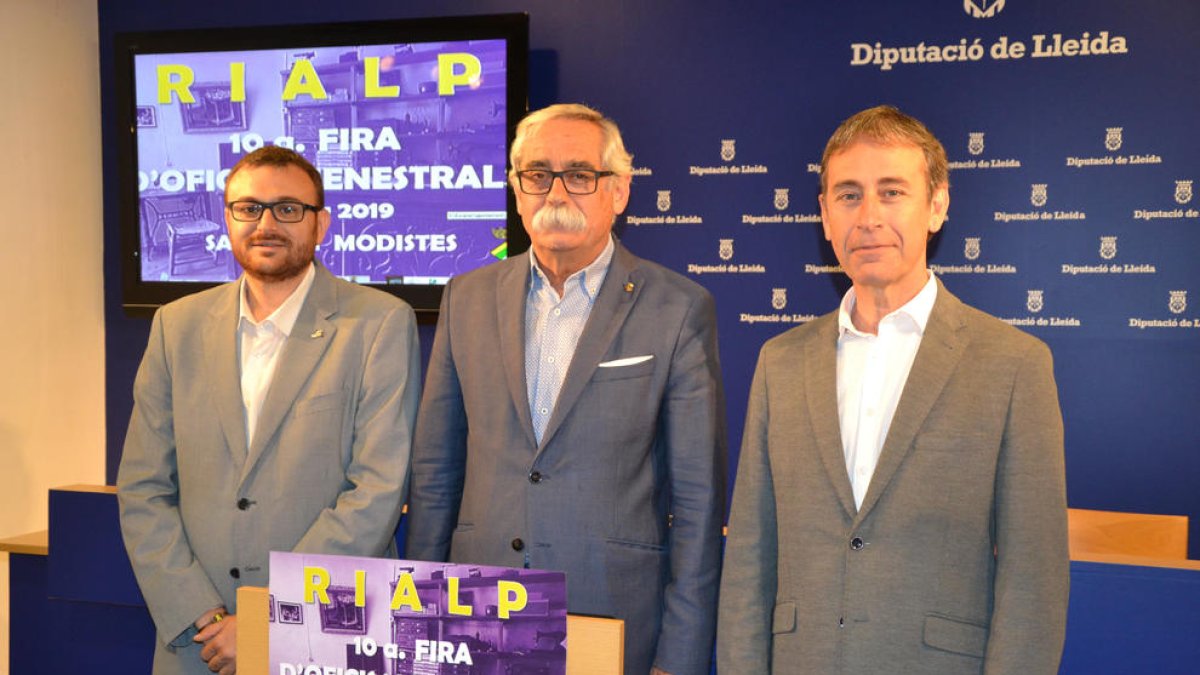 Presentació de la desena edició de la fira artesana de Rialp.