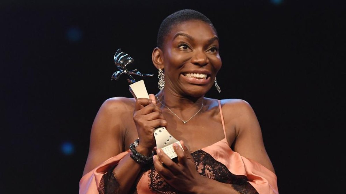 Michaela Coel, millor actriu, en una foto d’arxiu a la Berlinale.