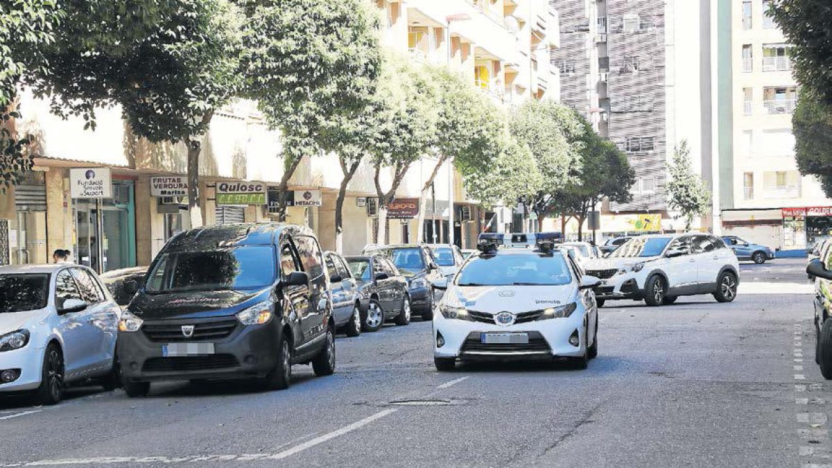 El CiviCar de la Urbana, el primer día en el que comenzó a sancionar.