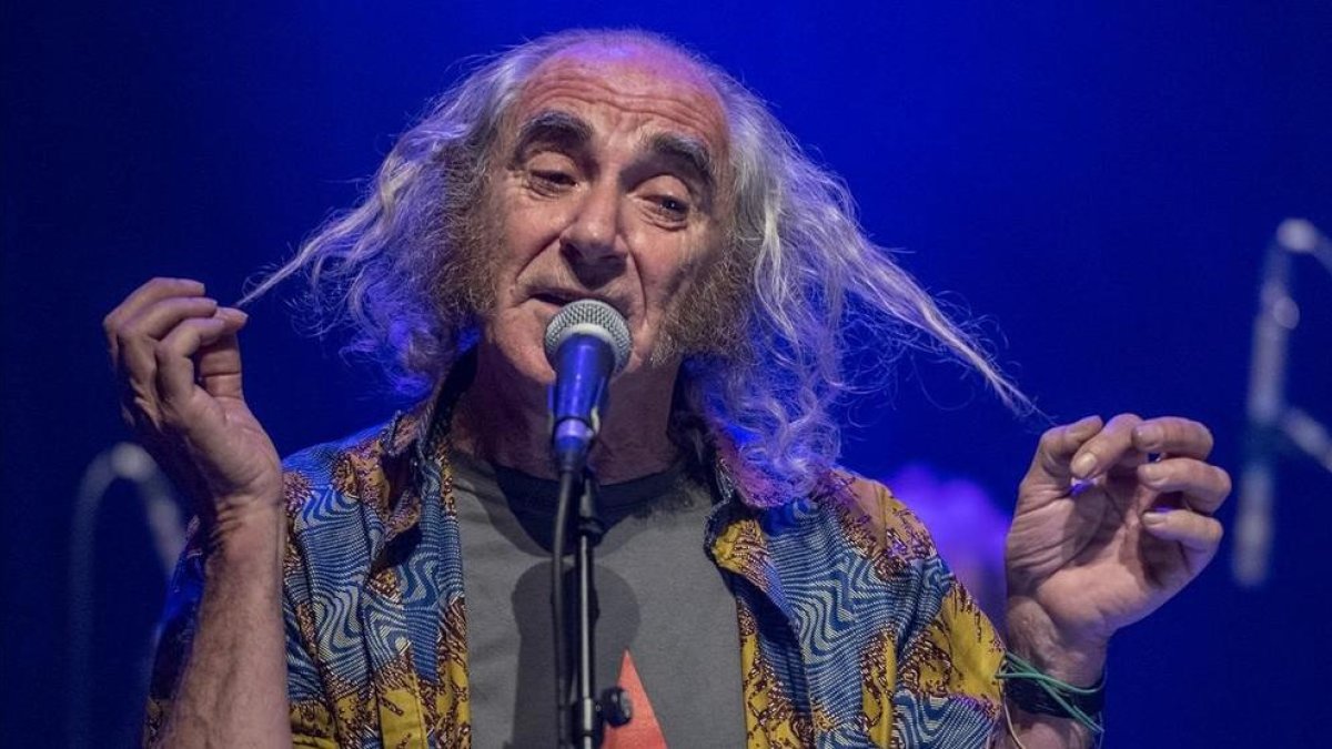 El cantante Pau Riba.