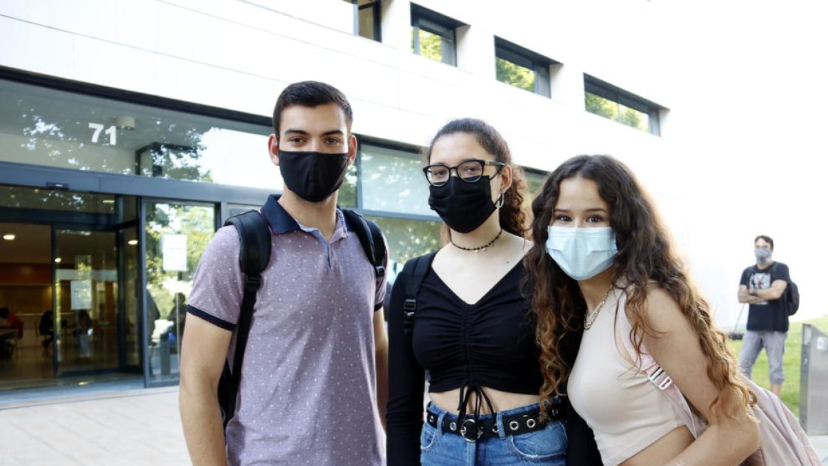 Arranca la selectividad en Lleida con 13 aulas menos que el 2020 a pesar de haber cien alumnos más