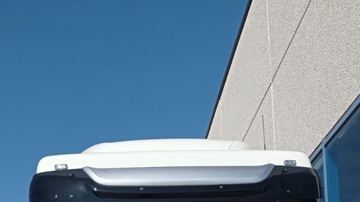 José Luis Joaquín García, un transportista de nacionalitat peruana que ara treballa a Lleida.