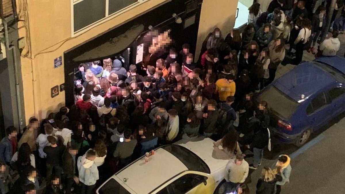 Aglomeraciones en la calle Teuleries hace unos días.