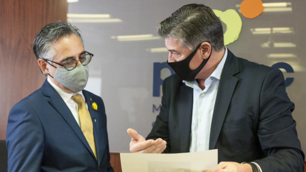 PIMEC presenta amb el conseller d'Empresa i Coneixement un pla per salvar empreses pels efectes de la Covid-19