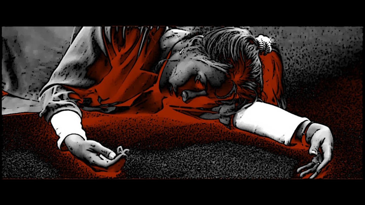 Un fotograma de ‘Pandèmia’, del artista leridano Albert Bayona.