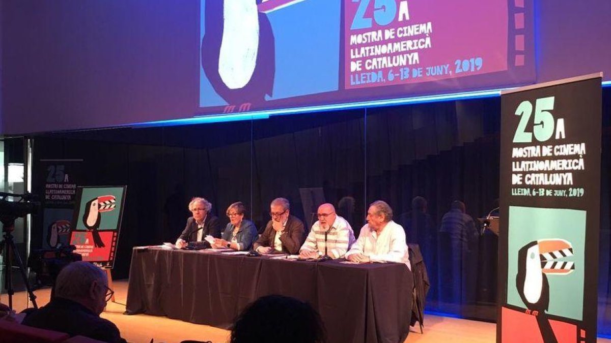 El acto de presentación de la 25ª edición de la Mostra de Cinema Llatinoamericà de Catalunya.
