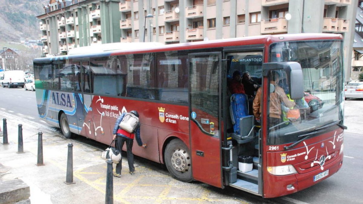 Era grèva de conductors d'Alsa afectarà ara Val d'Aran