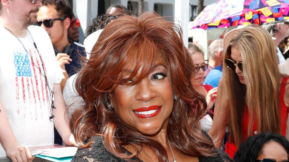 La cantante Mary Wilson.