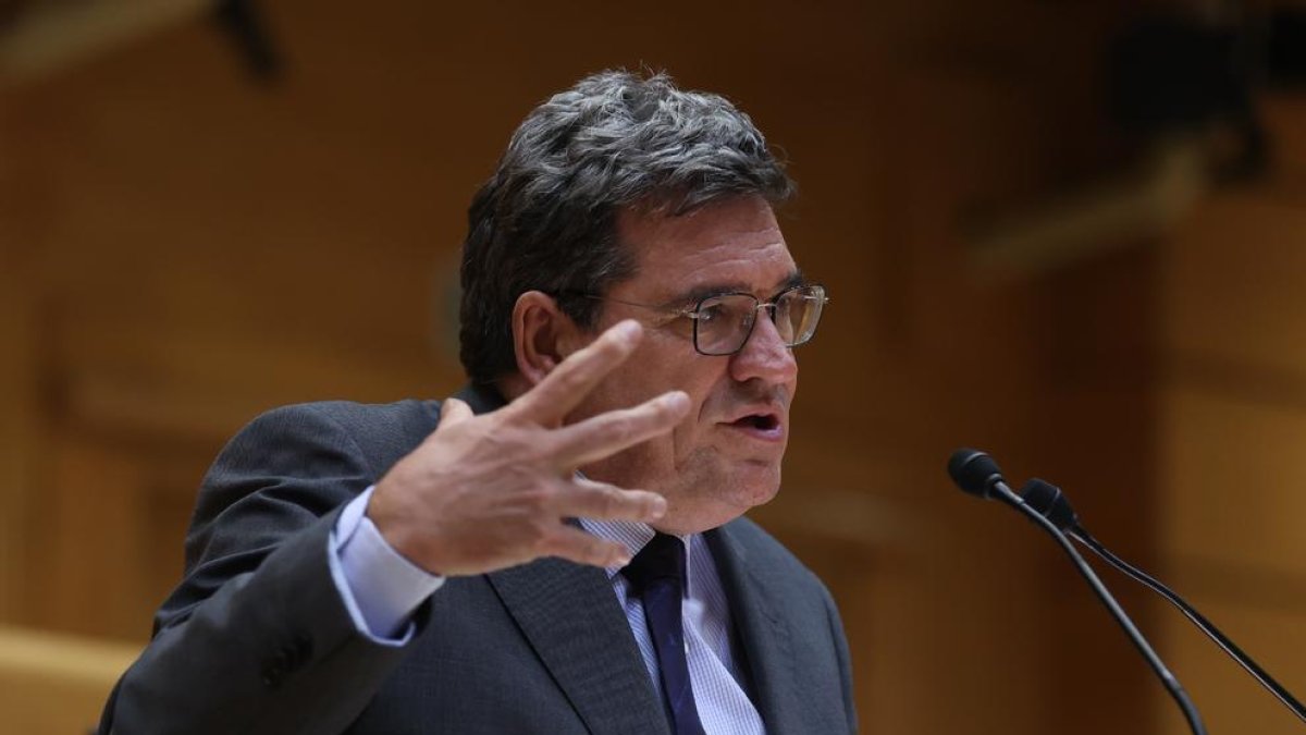 El ministro de Inclusión, Seguridad Social y Migraciones, José Luis Escrivá.