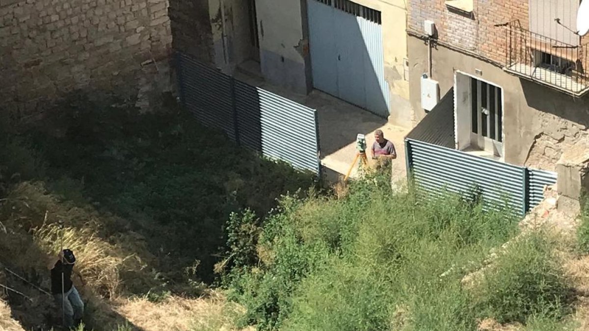 El solar de Casa Dueso que l’ajuntament preveu recuperar.