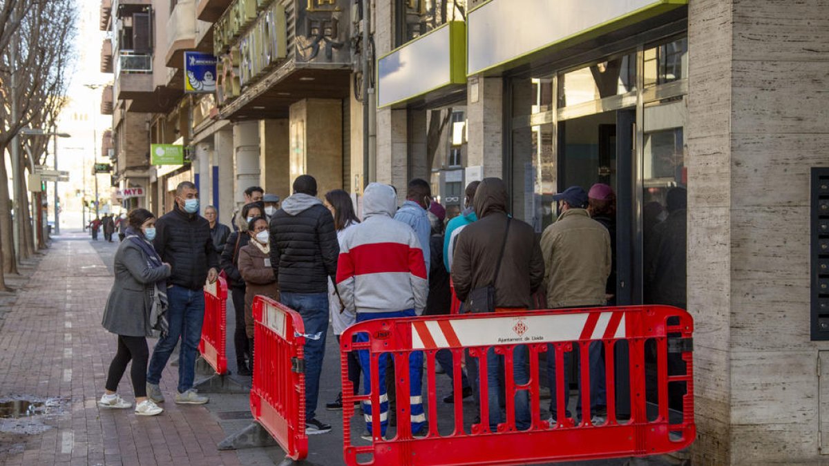 El nuevo punto de vacunación en la avenida de Les Garrigues, 21.