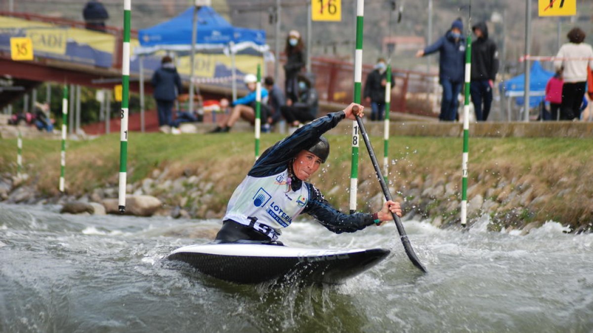 Núria Vilarrubla, en una competición.