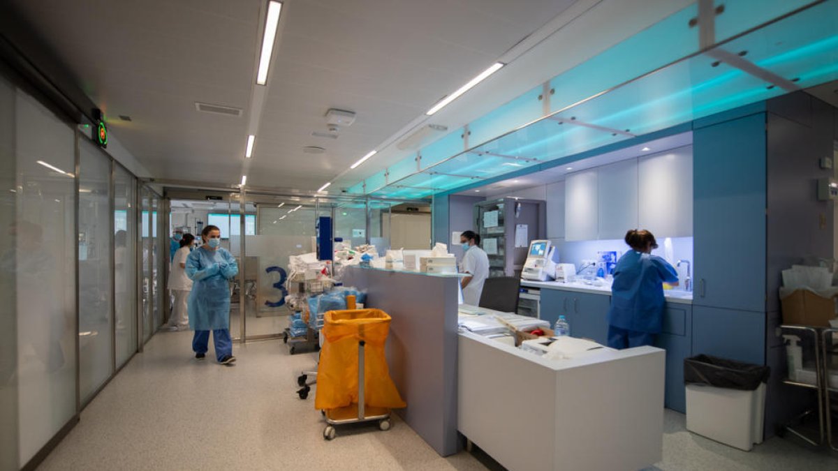 Imagen de archivo del hospital Clínic de Barcelona.