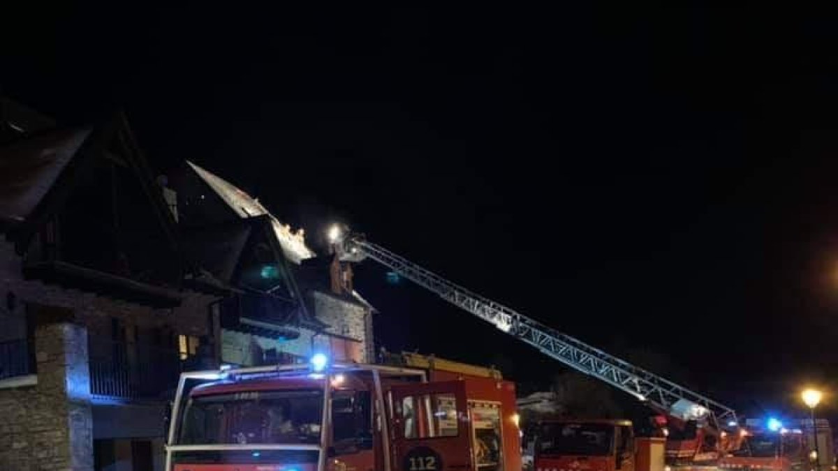 L’incendi es va produir a la matinada.