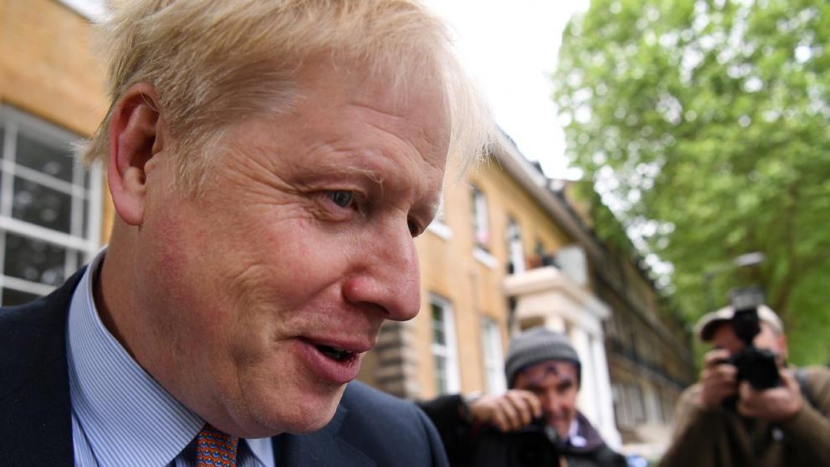 Boris Johnsos, favorito para remplazar a Theresa May.