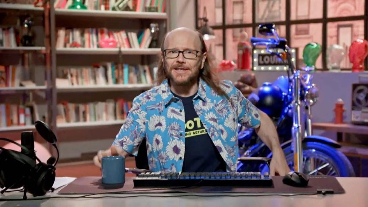 Santiago Segura, fins a la sopa.