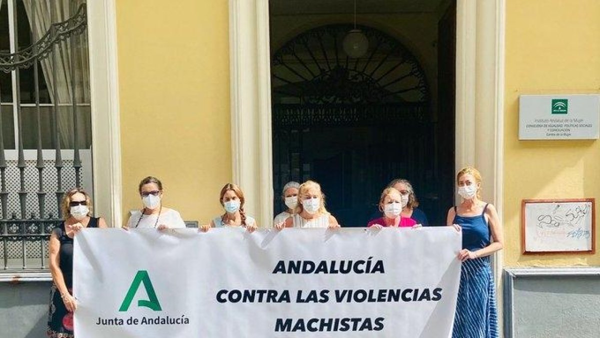 Imatge d’un dels actes de repulsa contra l’assassinat.