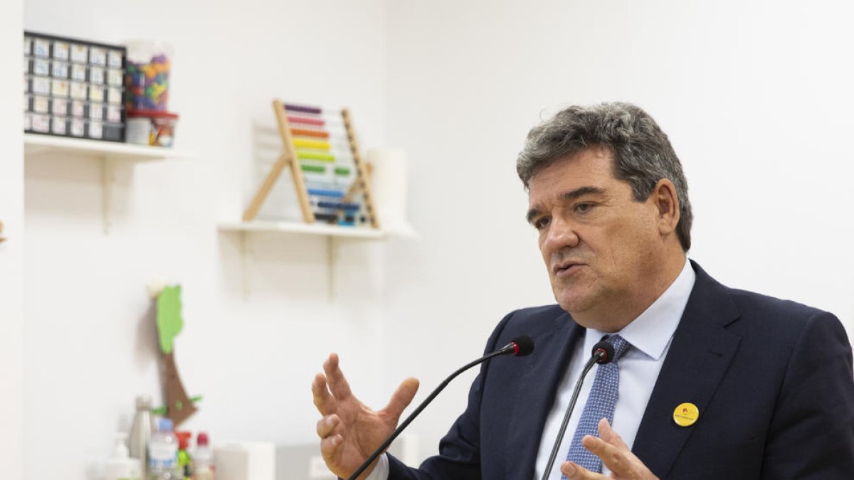 El ministro de Seguridad Social, José Luis Escriva.