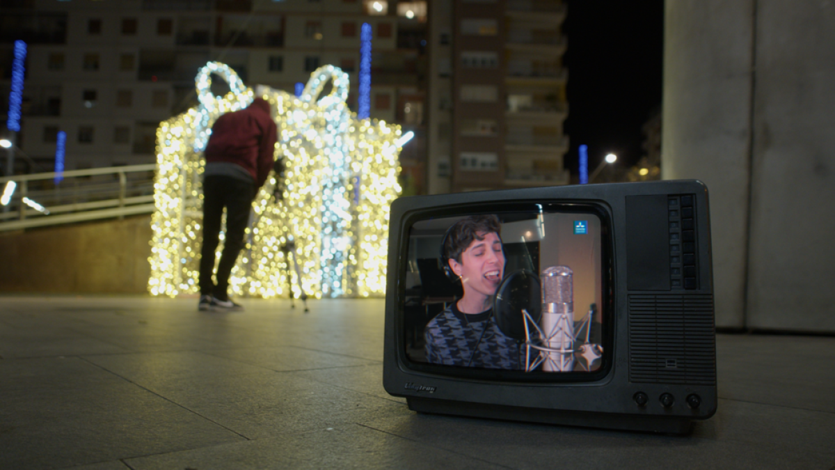 Enregistrament del videoclip del tema ‘La teva ciutat’.