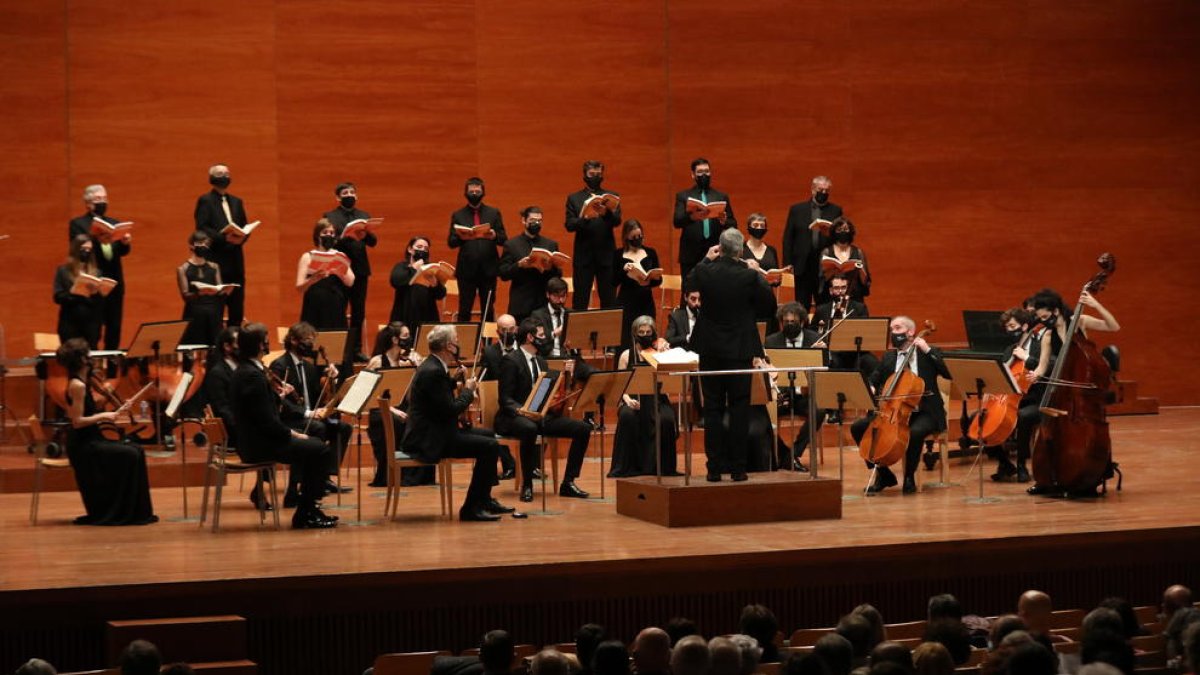 Un concert a l'Auditori de Lleida.