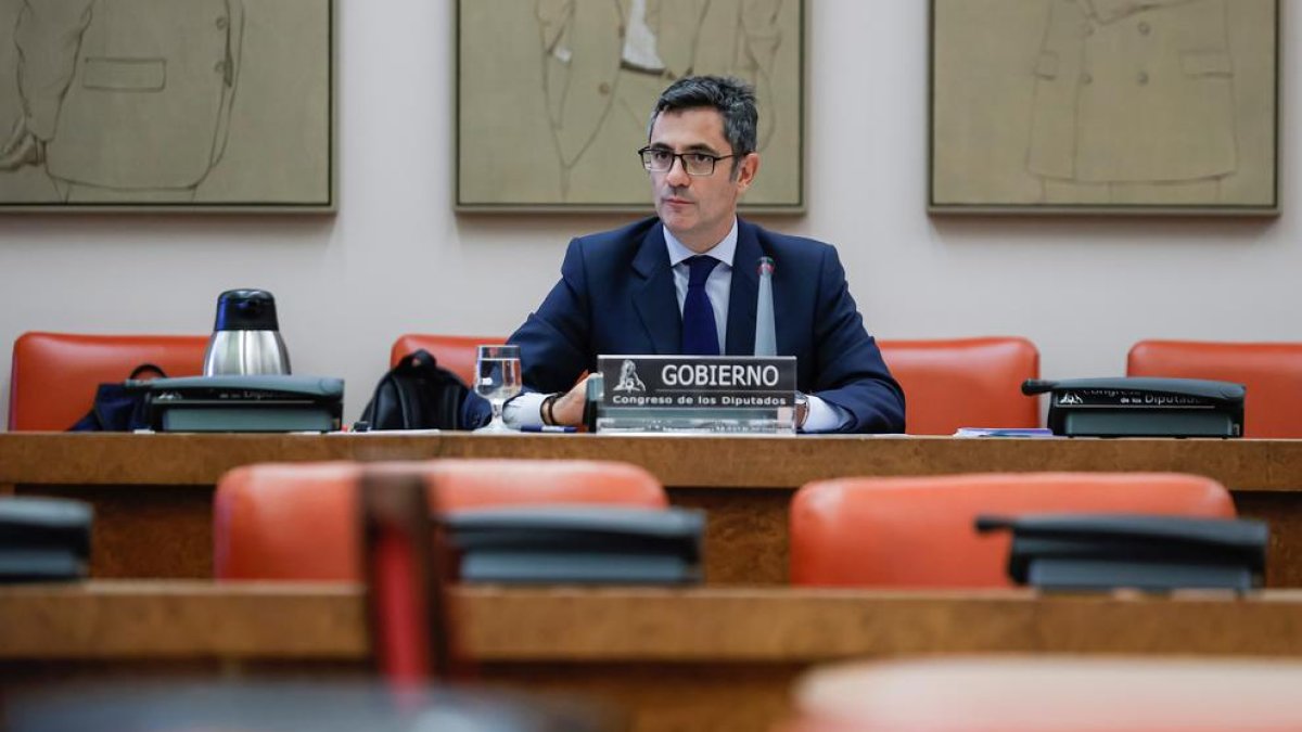 Imagen de archivo del ministro de la Presidencia, Félix Bolaños.