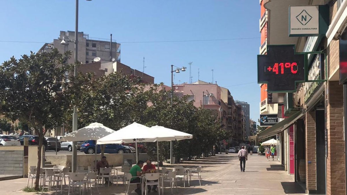 Lleida torna a superar els 35 graus en una altra jornada amb temperatures a l'alça