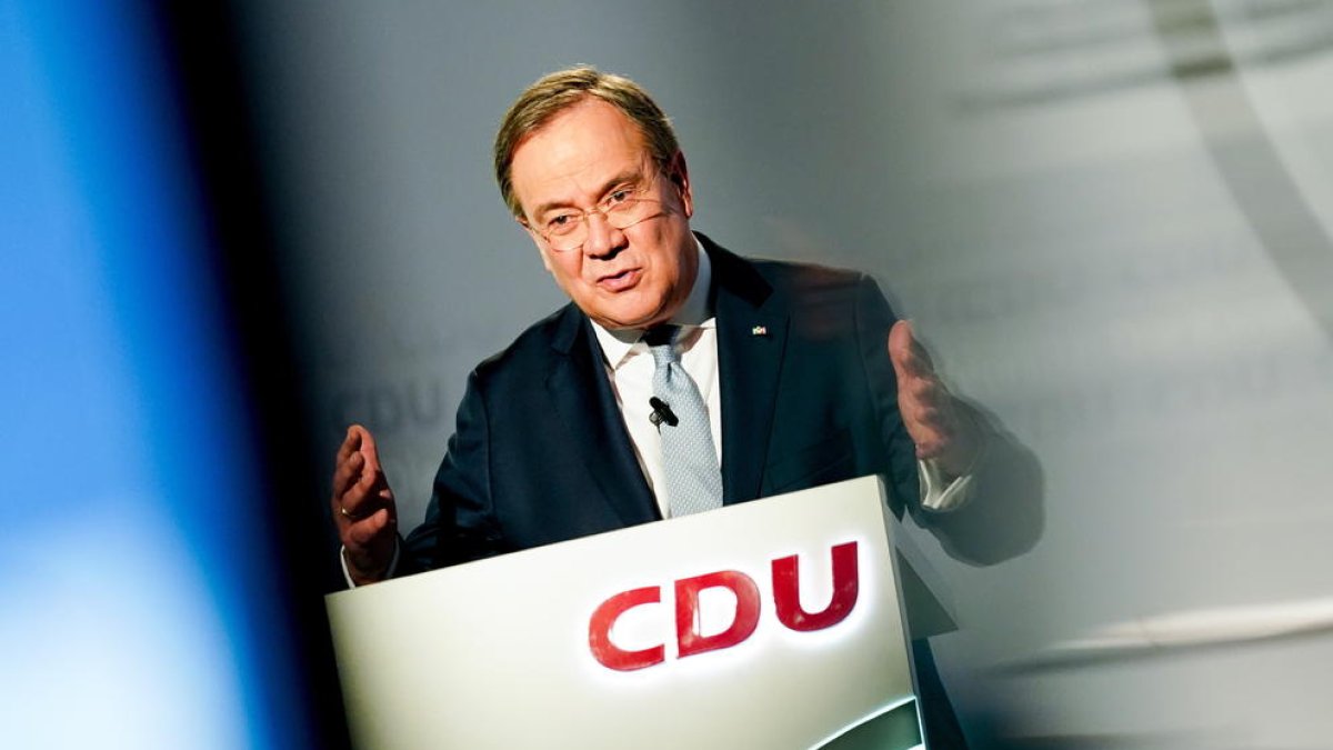 Armin Laschet, un dels candidats a succeir Angela Merkel.