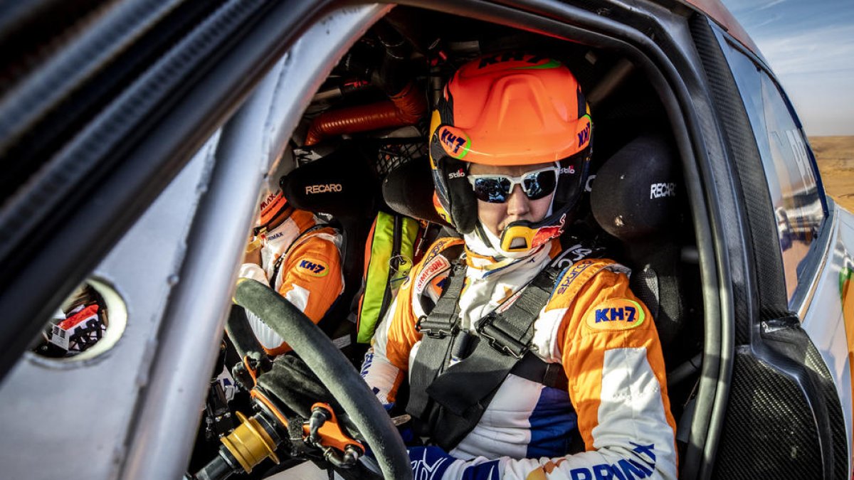 Laia Sanz, sexta en la tercera etapa del Hail