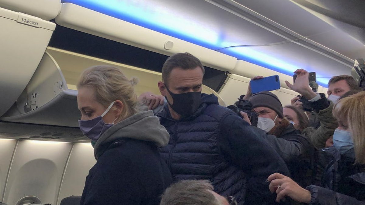 Detenen l'opositor rus Aleksei Navalni a l'aeroport de Moscou
