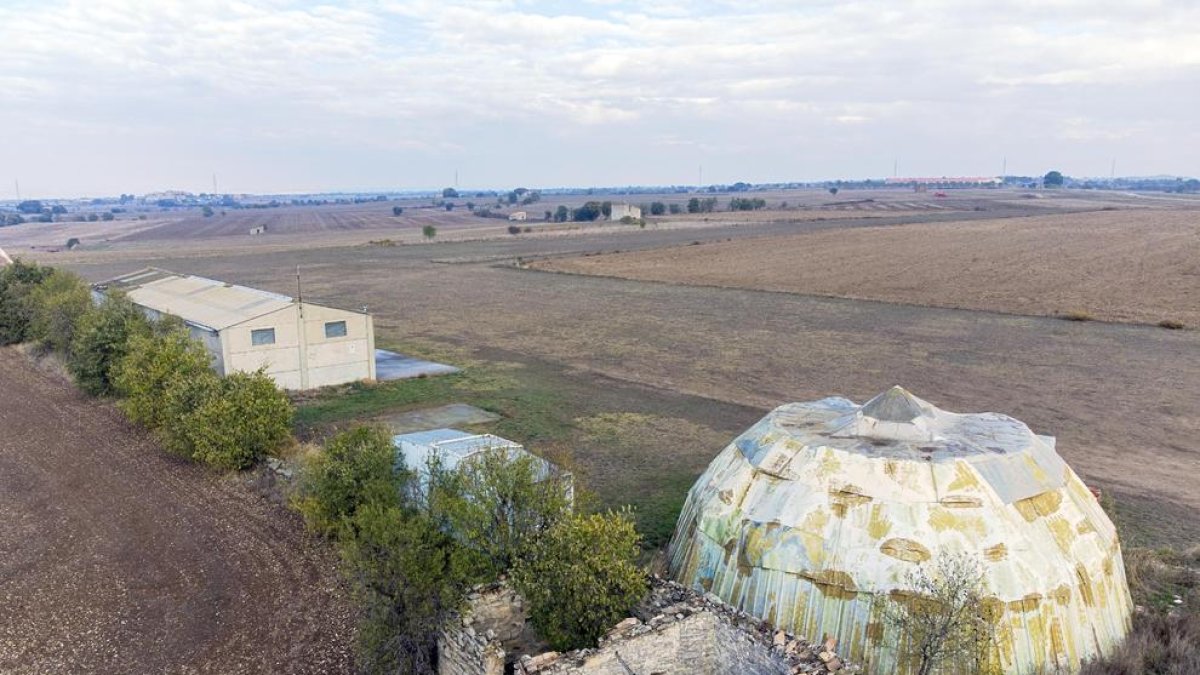 Las instalaciones del aeródromo municipal tienen casi tres hectáreas.