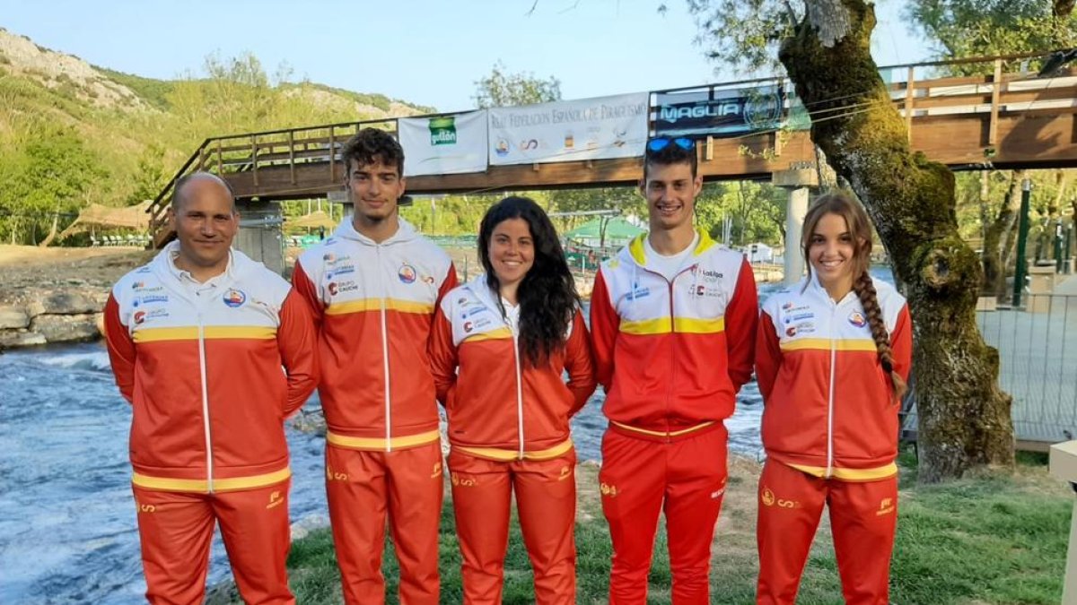 Jiménez, Eric Gilart, Alba Oronich, Alan Padilla i Andrea Agüera.