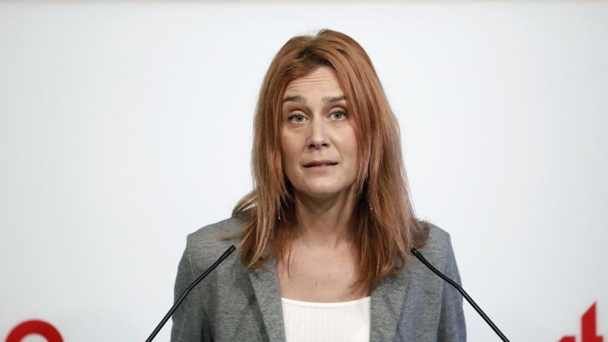 La líder de En Comú Podem, Jéssica Albiach