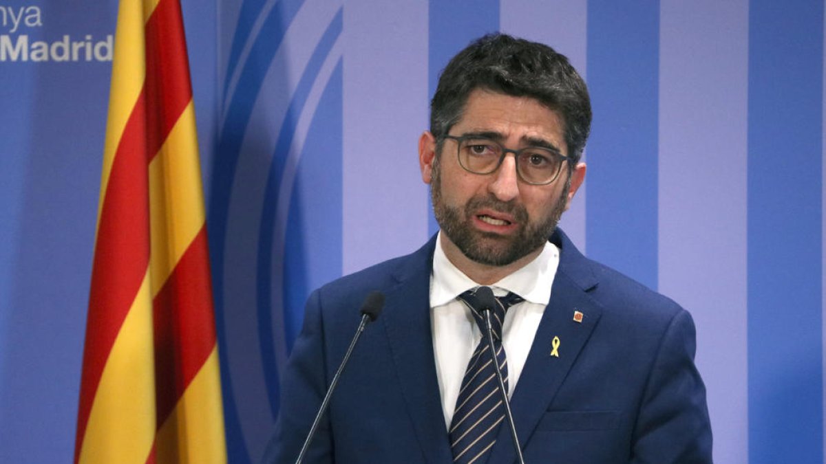 El conseller de Polítiques Digitals i Territori, Jordi Puigneró.