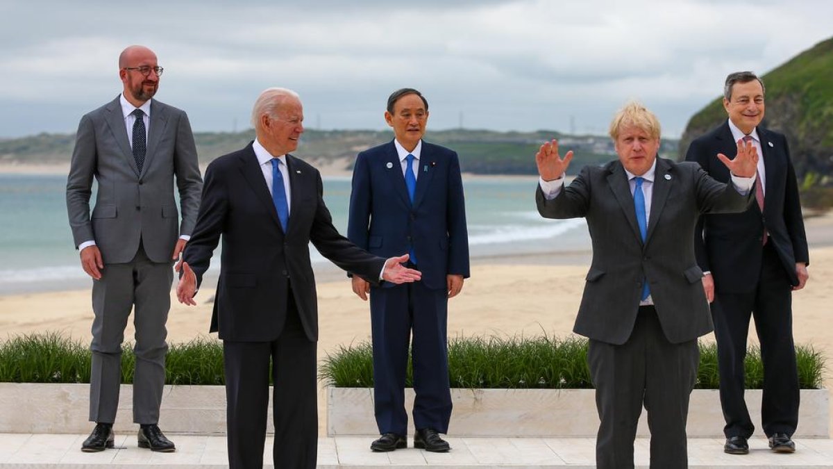 Biden posa el focus a la Xina en el G7 i aposta per un gran pla d'infraestructura