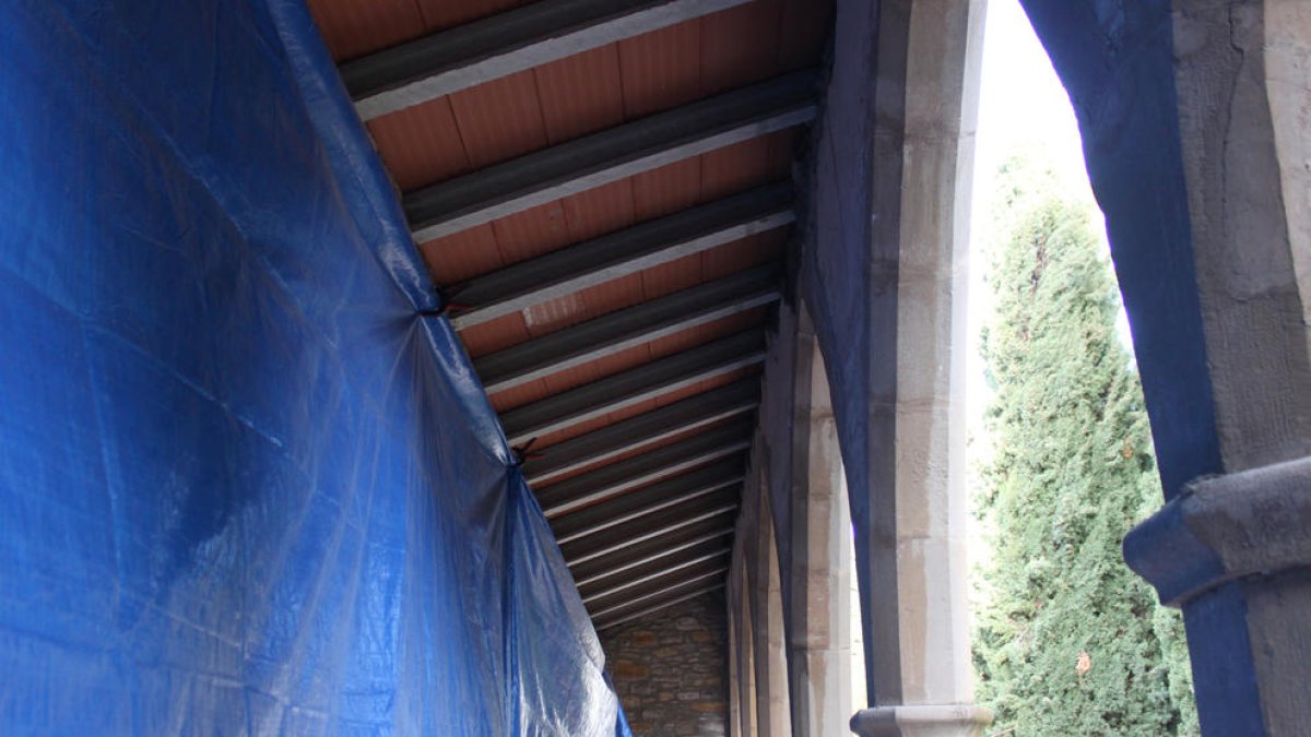 L’actuació es fa en uns 600 metres quadrats.