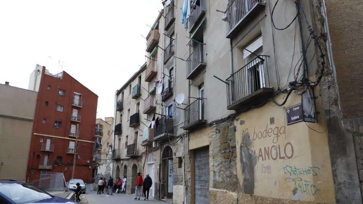 La detenció es va produir als carrers Galera i Tallada.
