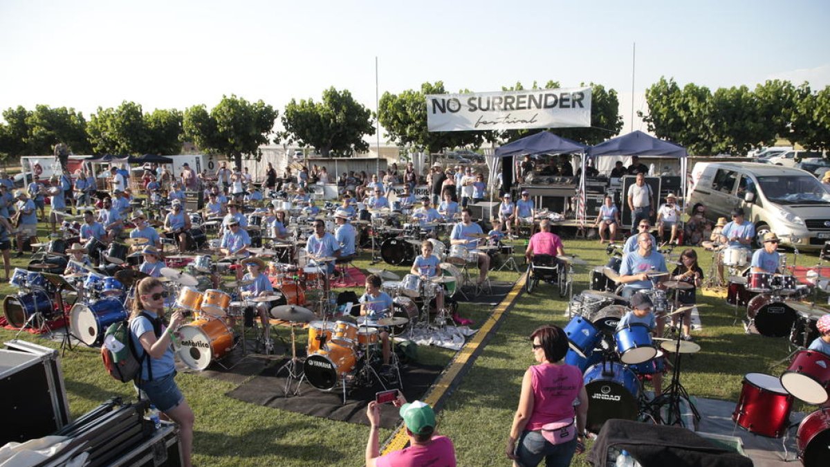 Última edición del No Surrender Festival en Vilanova de Bellpuig, en junio de 2019.
