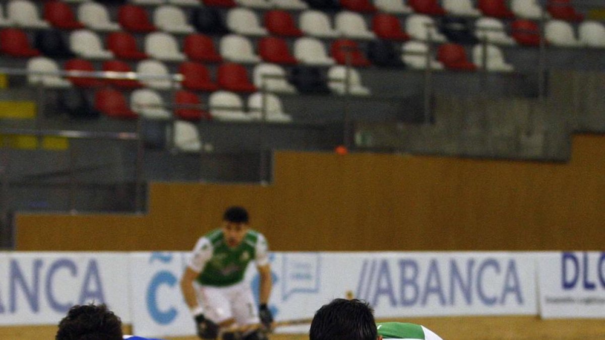 Bruno i Roberto di Benedetto, en una acció del partit.