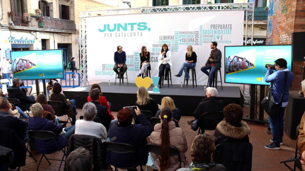 Junts va fer un acte a Barcelona pensant ja en les municipals.