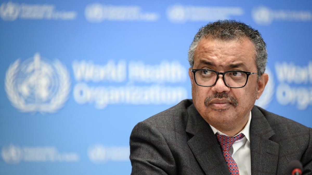 El director general de l'OMS Tedros Adhanom Ghebreyesus, en una imatge d'arxiu.