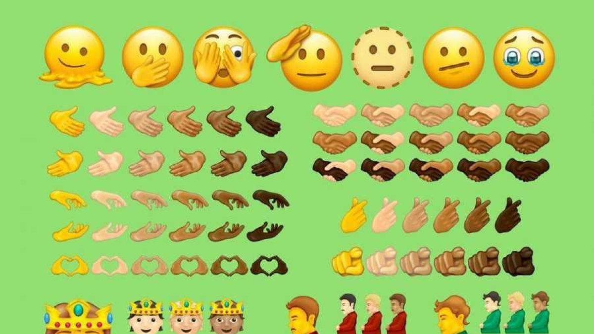 Un hombre embarazado y mayor diversidad étnica: así son los nuevos emojis