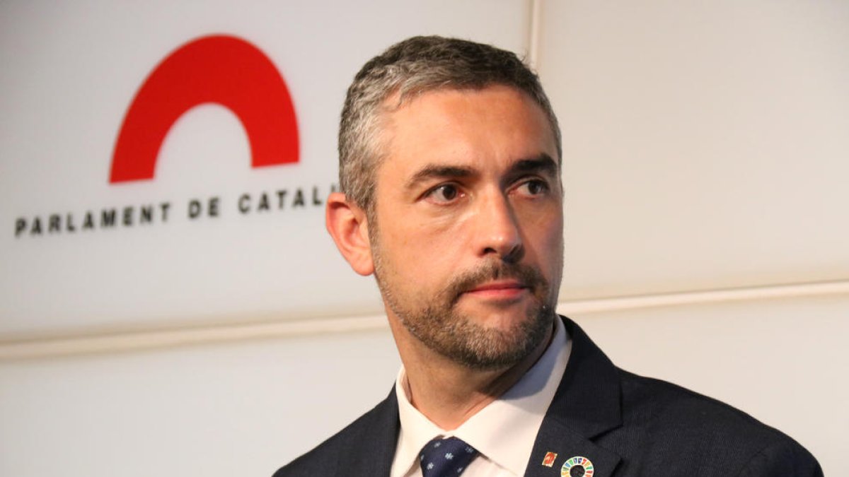 El conseller d’Acció Exterior, el lleidatà Bernat Solé.