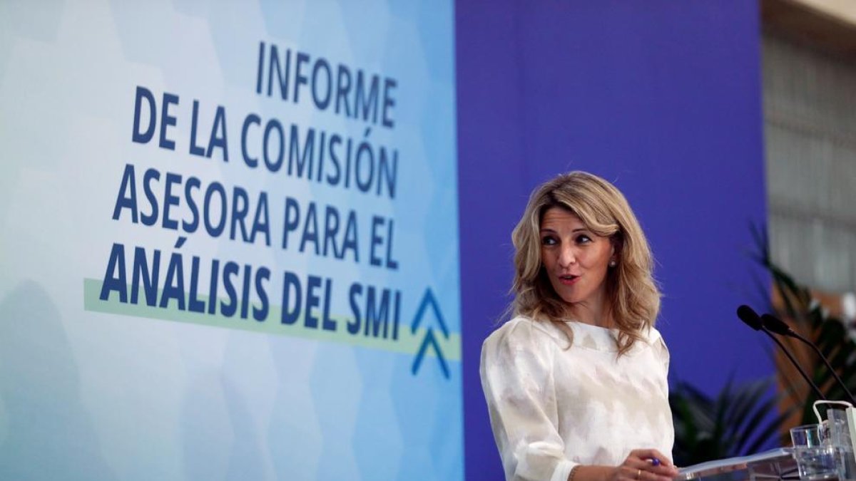 Yolanda Díaz, vicepresidenta segona del Govern espanyol i ministra de Treball i Economia Social.