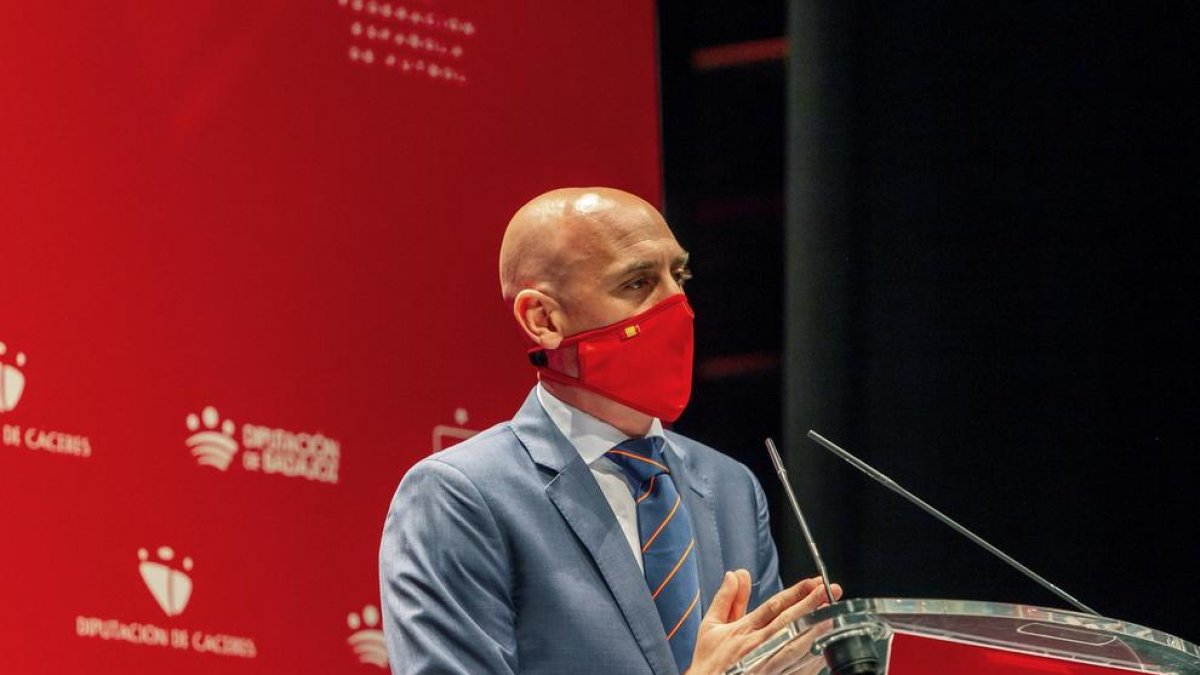 Luis Rubiales, president de la Federació Espanyola.