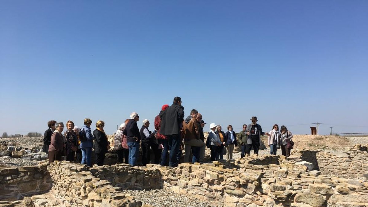 Una visita guiada al yacimiento ibérico del Molí d’Espígol.