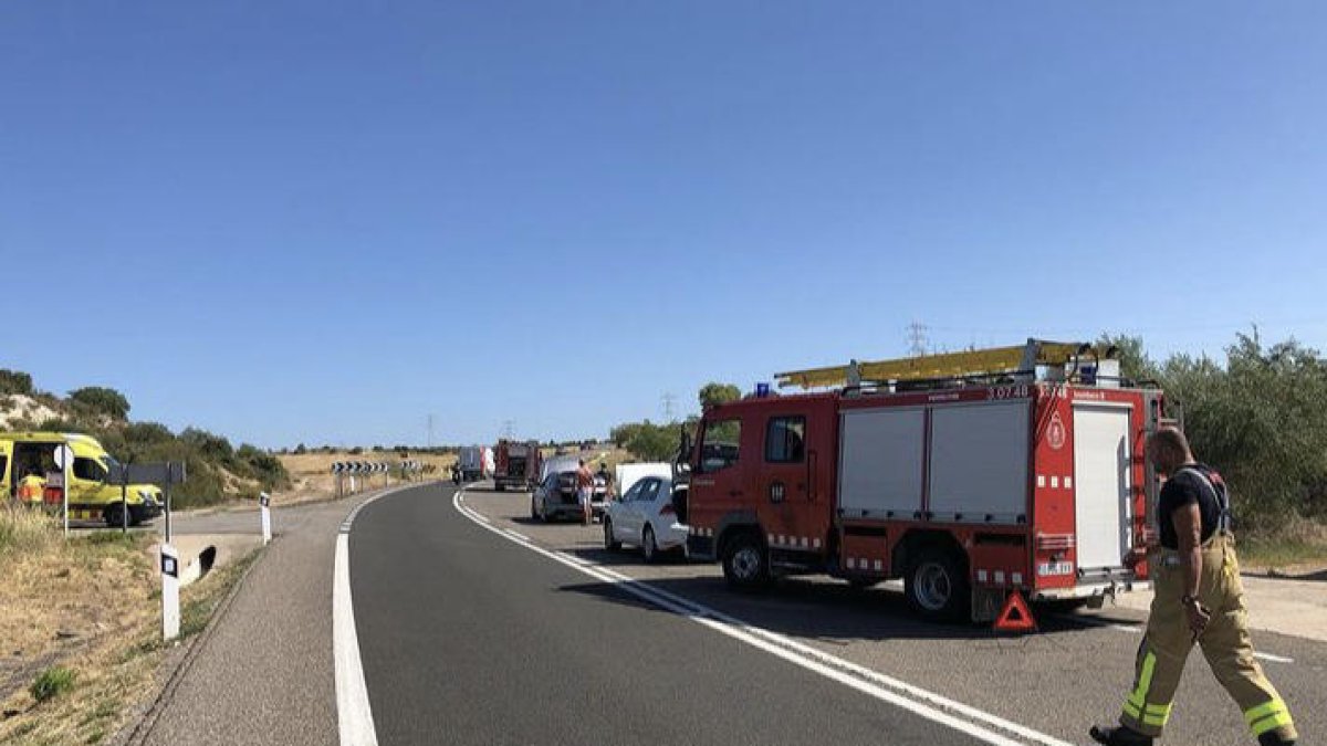 Quatre ferits en accidents a la Seu d'Urgell i les Borges Blanques