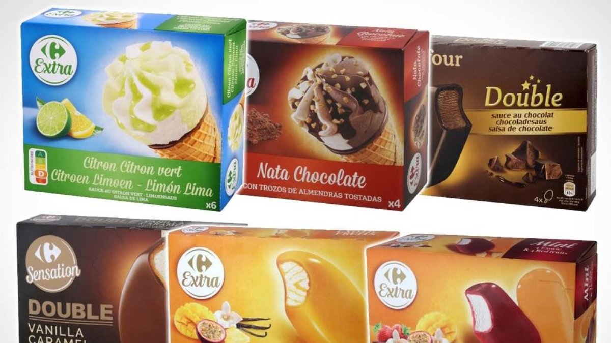Carrefour retira 29 varietats de gelat de la seua marca per la contaminació amb òxid d'etilè