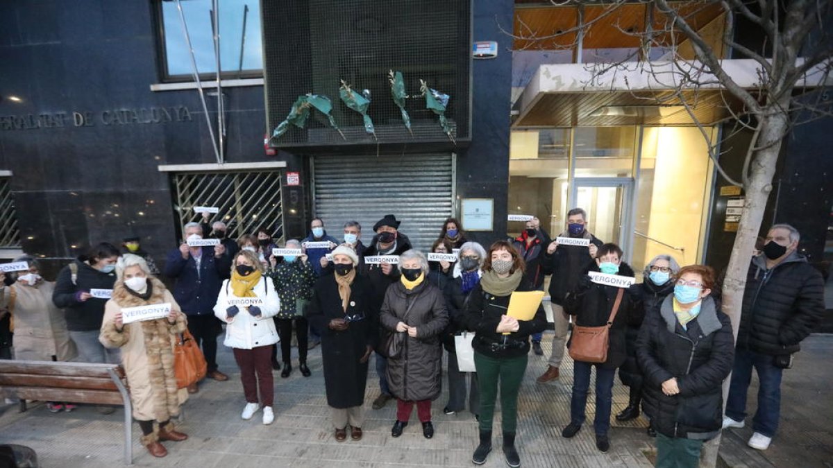 L’acte d’ahir organitzat per Advocacia per la Democràcia.